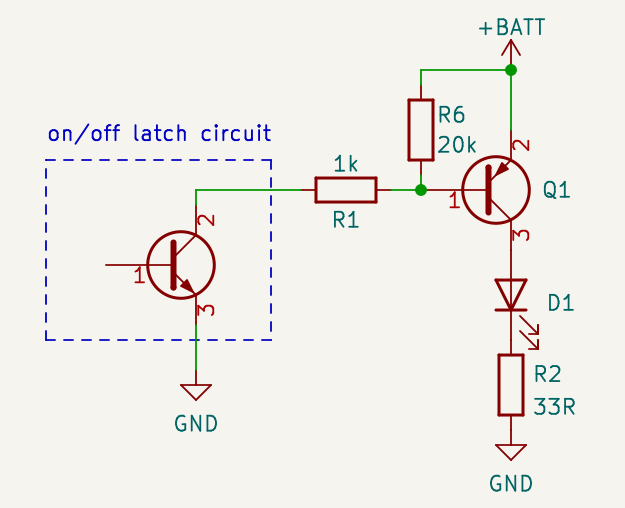 schematic before modification