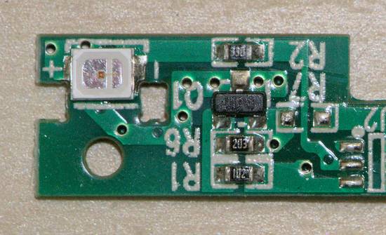 PCB before modification